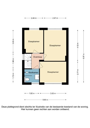 Plattegrond - Mesweg 35, 6287 BG Eys - Mesweg 35 Eys - Verdieping 2D.jpg